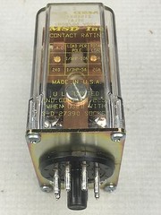 MSD Inc. 219XBX48P Relay 120V 50/60Hz Cont. Rating 120VAC 10AMP NIB NEW