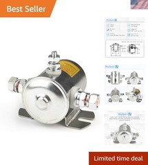 Heavy Duty 12 Volt Solenoid Relay – 200A Current Rating for Reliable Operation