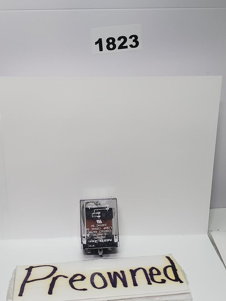 MSD Inc 292XAXC Relay – Used General Purpose Industrial Power Relay