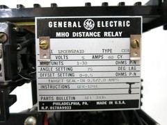 GE 12CEB52A1D MHO Distance Relay Type CEB 120V 5A MHO Units 1-30 Ohms No Case
