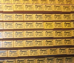 QTY (10) 4100F JRC-21F ASIAON PCB RELAYS 5Vdc 2A 125Vac 6-PIN SEALED