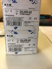 DILER22. 24VAc/EATON XTRM10A22B6 24VAC 2NO-2NC