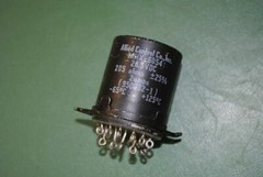 ALLIED CONTROL RELAY MHX6054 5945-00-578-3735 205 OHM 2A 20 PIN HERMETIC 26.5VDC