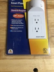 General Electric Smart Plate – Surge Protected Wall Plate – Brand New!