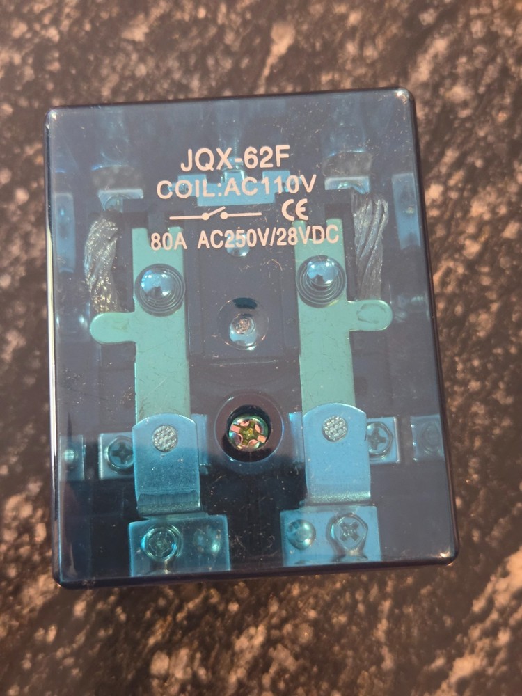 TWTADE JQX-62F-2Z High Power Relay 80A DPDT 2NO 2NC Electric Brewery