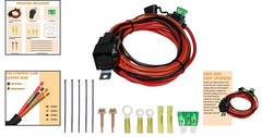 40 Amp Electric Fuel Pump Relay Wiring Harness Kit 12V Universal w/30 AMP Blade