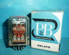 P&B Potter & Brumfield KCP14 Relay 3PDT 2A 5000 Ohms New