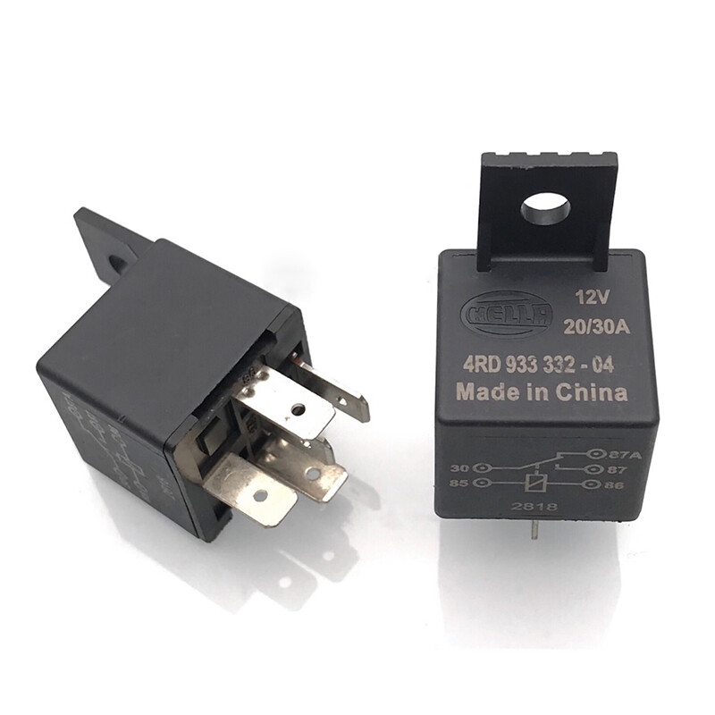 5PCS HELLA 4RD933332-04 Power Relay 12VDC 5Pin 20/30A