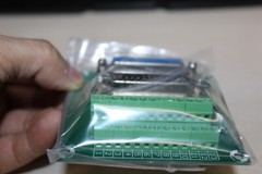 Electronics-Salon DB25 D-SUB DIN Rail Mount Interface Module, Male/Female, DSUB