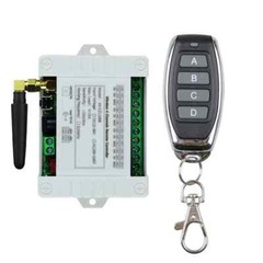 New Smart Multiple DC Channel Wireless Relay RF Remote Control Switches Receiver
