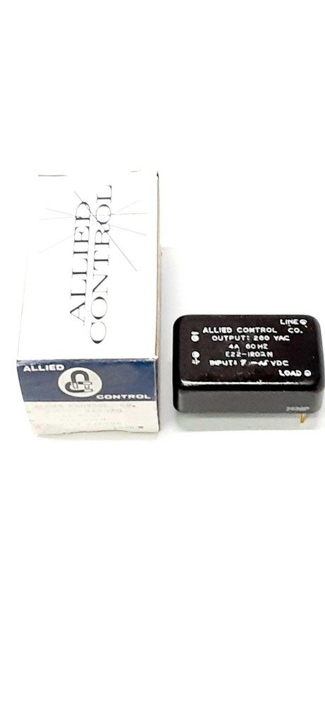 Allied Control E22-1202N Relay Output 260VAC 4A 60Hz Input 7-15VDC