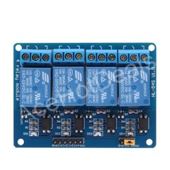 4 Channel DC 5V Relay Switch Module for Arduino Raspberry Pi ARM AVR DSP