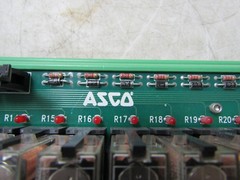 💥ASCO 24 CHANNEL RELAY MODULE 5600597 W/ 24 OMRON 24 VDC RELAYS G2R-1-S