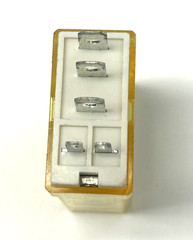 IDEC RHIB-U DC 24V COMPACT POWER RELAY RH SERIES BLADE TERMINAL 10A (LOT OF 8)