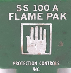 Protection Controls SS 100 A Flame Pak Relay – BROKEN PLASTIC