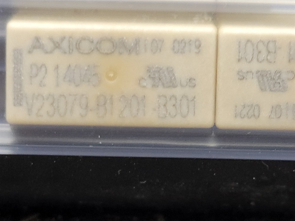 New (6pcs) V23079-B1201-B301 AXICOM Electromechanical Relay