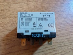 Omron G7l-1A-Tj-Cb-Ac100/120 Enclosed Power Relay,4 Pn,120Vac,Spst-No
