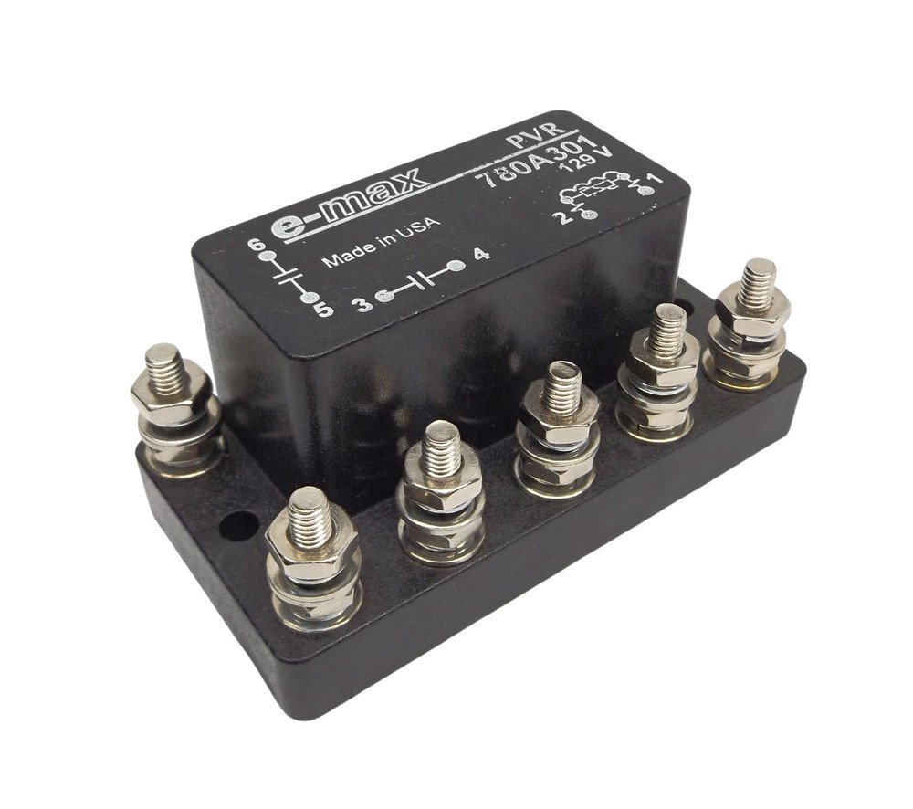 E-Max 780A301 Auxiliary Voltage Relay 129V