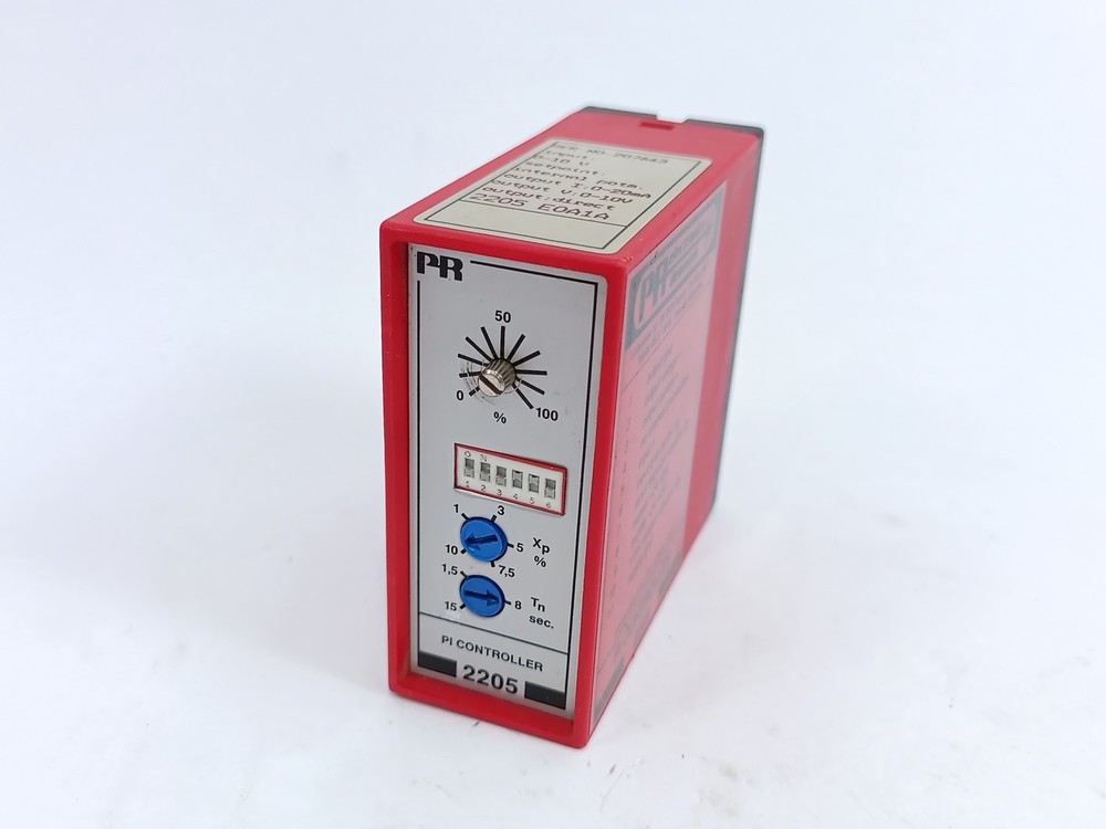 PR Electronics 2205 E0A1A PI Controller In 0-10V Out 0-20mA 0-10V