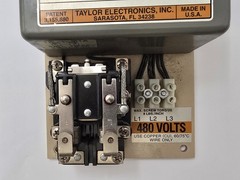 Taylor PND-480 Phase Failure 30A 480V Time Delay 1.5 Seconds 3PH Made In USA