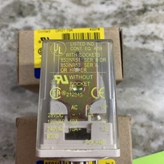 1 NEW SQUARE D 8501 KP12V14 SER F PLUG IN GP RELAY DPDT-12A COIL 24V 50/60Hz