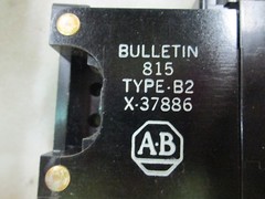 Allen Bradley Left Hand Overload Relay X-37886 BUL. 709 Size 2 (NIB)