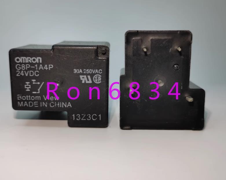 3pcs used G8P-1A4P 24VDC relay 4 pin 30A250VAC
