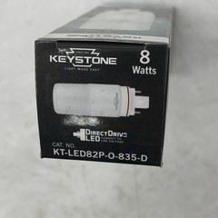 Lot of 6 – Keystone KT-LED82P-0-835-D 120-277VAC 60hz 80mA 3500K