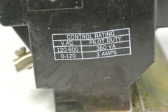 SQUARE D 9065 SEO-? THERMAL OVERLOAD RELAY / 600VAC / 360VA / 0-120VAC / 3A