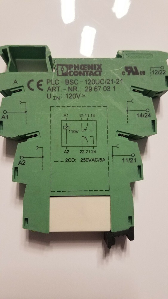Phoenix Contact Relay base – PLC-BSC-120UC/21-21 2967031