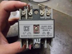 SQUARE D 8501 TYPE X020 SER A FORM AU RELAY (WL80)