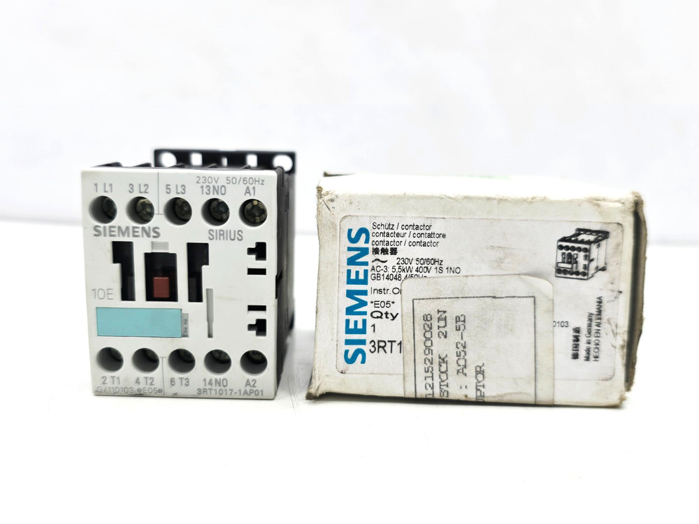 Siemens Sirius Control Relay Contactor 3ZX1012-0RH11-1AA1