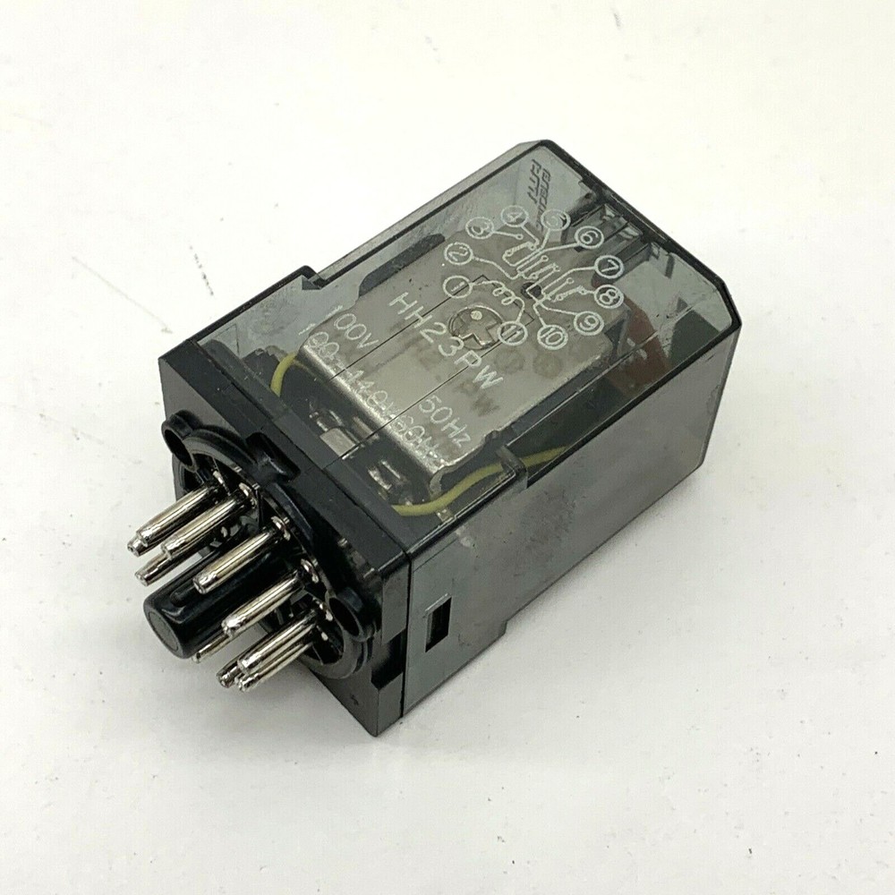 Fuji Electric HH23PW 100-110V AC General Purpose Relay 50/60Hz 11-Pin Socket