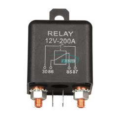 12V 24V 100A 200A 4Pin Automotive Relay Normally Open Switch Relay For Car Boat
