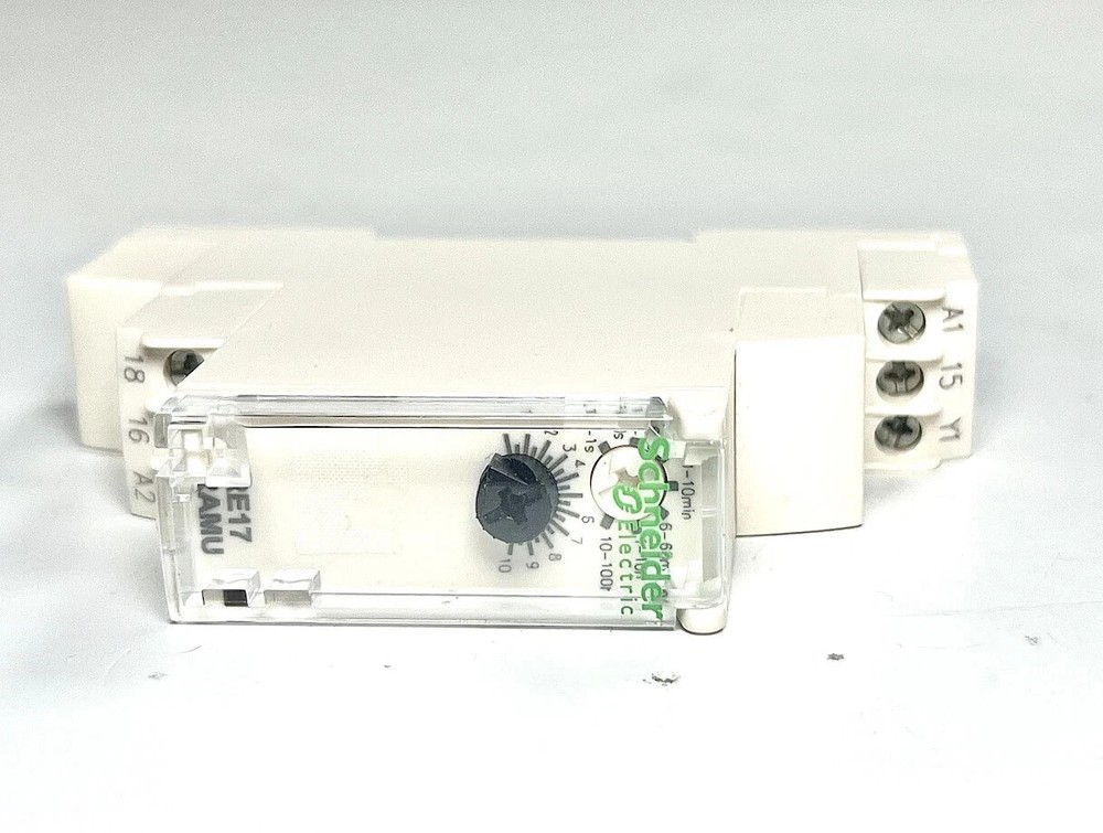 Schneider Electric RE17RAMU Modular Timing Relay 8A – NEW – White
