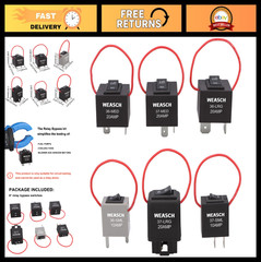 Relay Bypass Switch Kit – Amp Loop Fuel Pump Bypass, 6 Relay Tester Pack