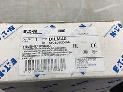 EATON 277763 XTCE040D00A Moeller DILM40 Contactor 3Pole 40Amp 120Vac Coil NEW