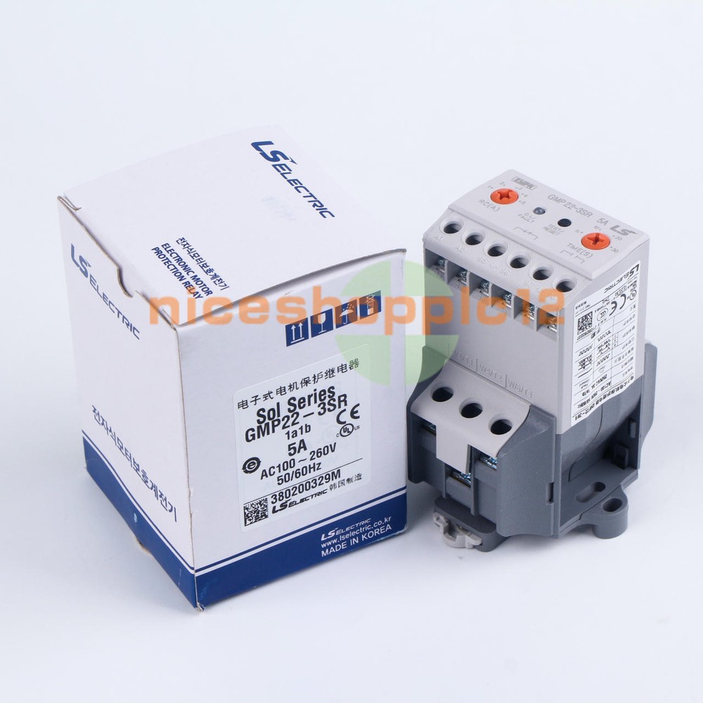1pcs NEW LS Thermal overload relay GMP22-3SR 1A1B 5A AC100-260V