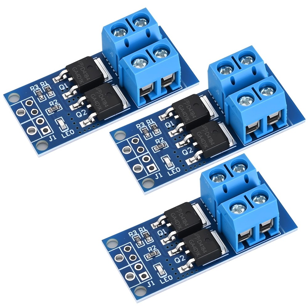 6PCS Dual High-Power MOSFET Trigger Switch Drive Module 0-20KHz PWM Adjustment