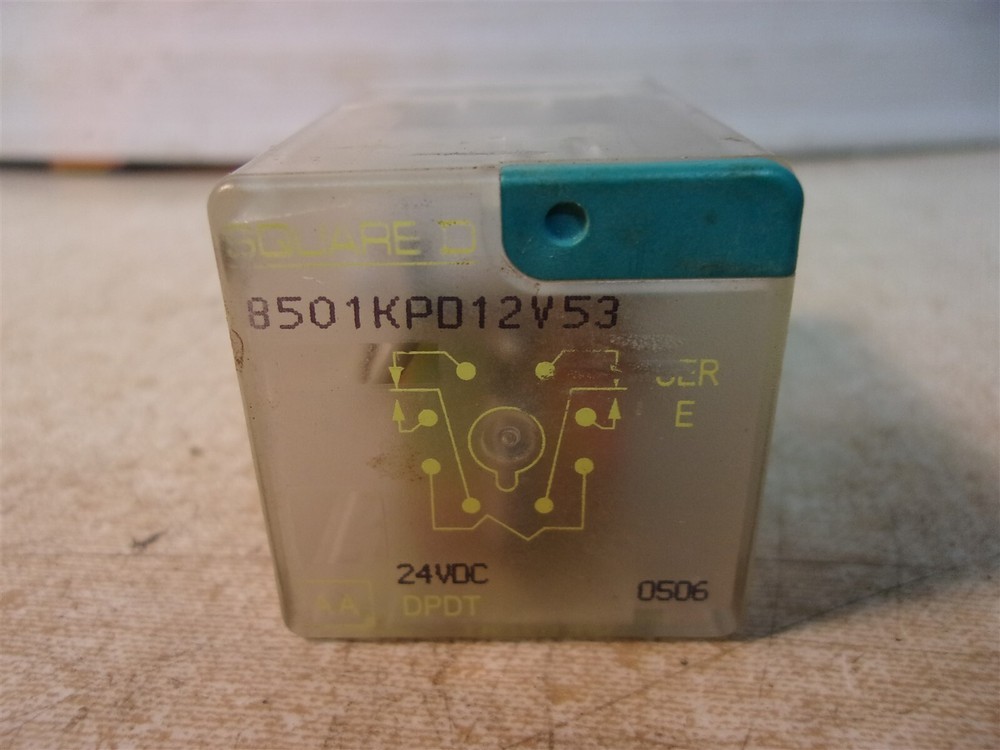Square D 8501KPD12V53 8-Pin Relay *FREE SHIPPING*