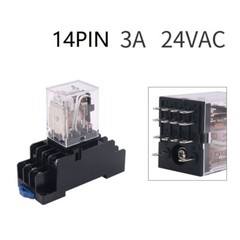 Intermediate Relay For CHINT JZX-22F/4Z DC AC 3A 14pin 12V 24V 36V 110V 220V