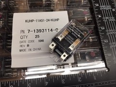 (Qty = 1) KUHP-11A51-24 Tyco-P&B, 20A 24VAC DPDT, Chassis Mount Relay