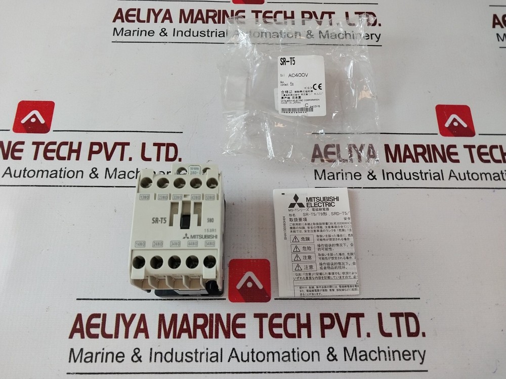 Mitsubishi Electric SR-T5 Contactor Relay 10A 380-440V 50/60Hz