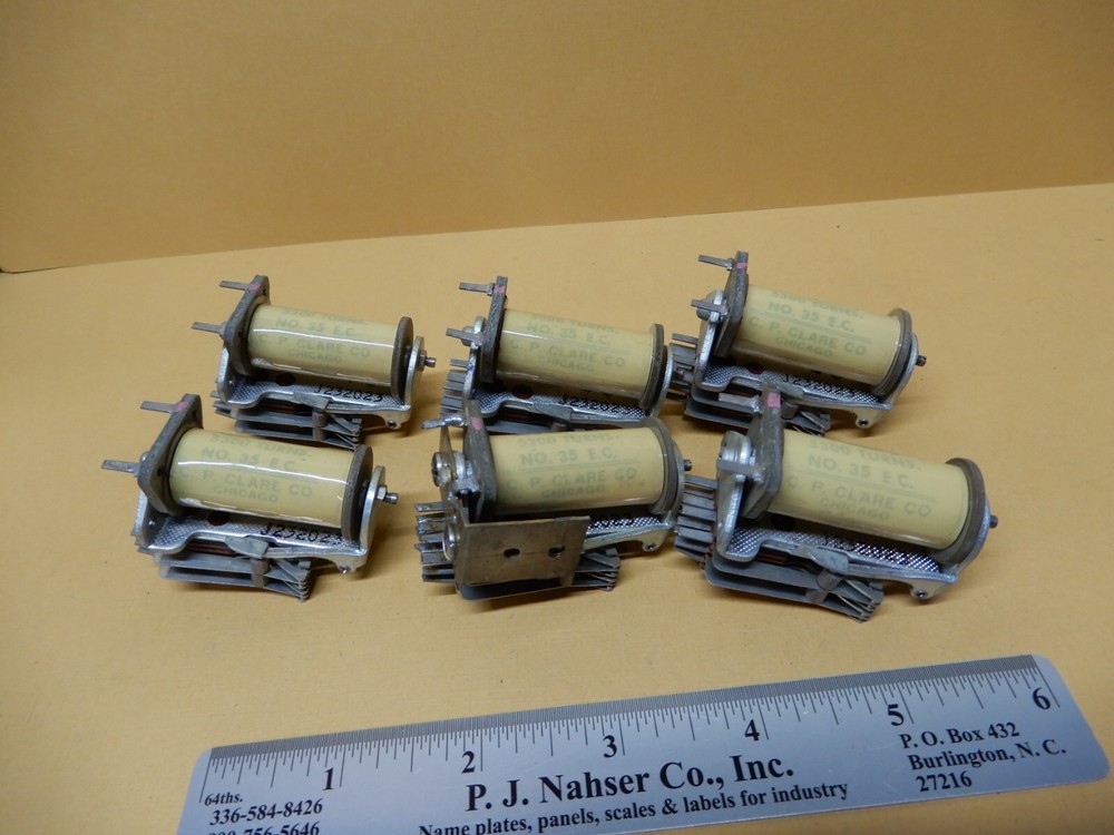 C P Clare 5300 Turn No 35 Relays Qty 6 New and Used