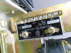 GENERAL ELECTRIC B13C MANUAL RESET RELAY CONTROL
