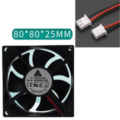 1PC BRUSHLESS PC CPU Cooler Fan DC 12V 24V 2Pin 30/40/50/60/70/80/90/120/140MM