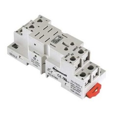 Schneider Electric 70-782D8-1A Relay Socket,Finger Safe,Square,8 Pin