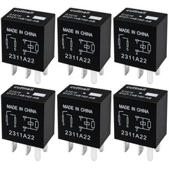 6 Pack 8T2T-14B192-AB Relay 12V 30A for Ford