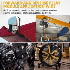 Forward & Reverse Relay Module for Lift Tarp Winch Hoist Hatches Snow Plow Crane