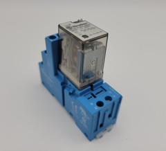 Finder 55-34-9-024-0000 Relay 7A 250VAC with Socket Base 10A 250/300V Type 94.04